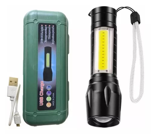Linterna Recargable Pequeña USB