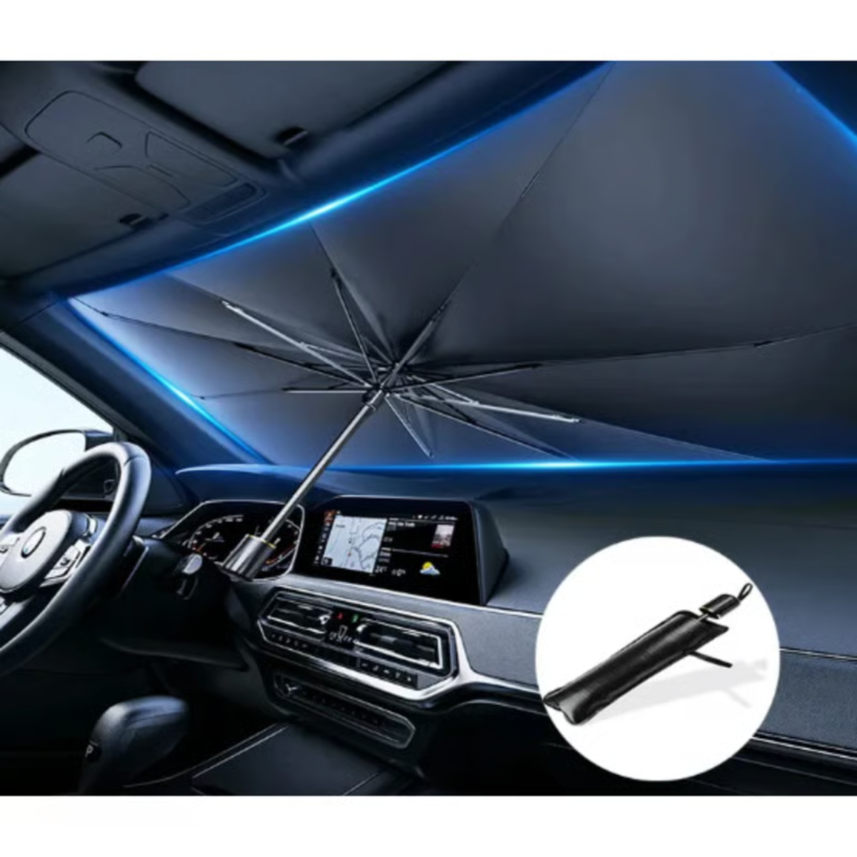 Parasol Plegable Para Parabrisas